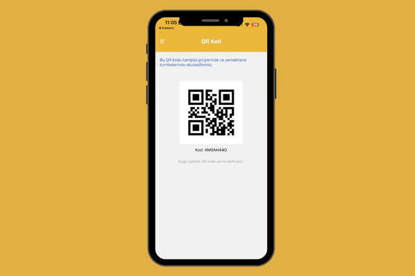 eduSis Kolej Mobil - QR kod üretimi