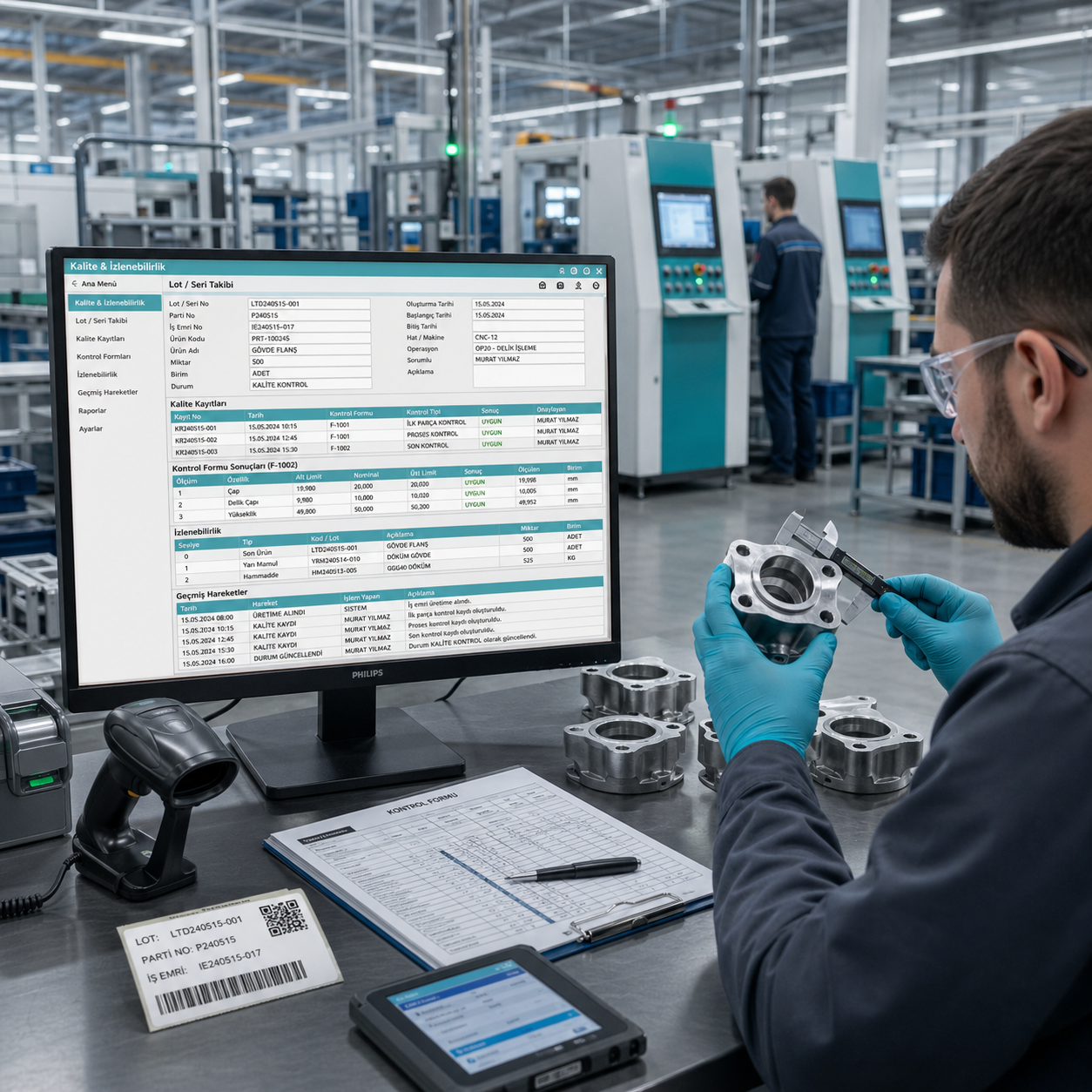 Quant - Operatör ve istasyon bazlı raporlar