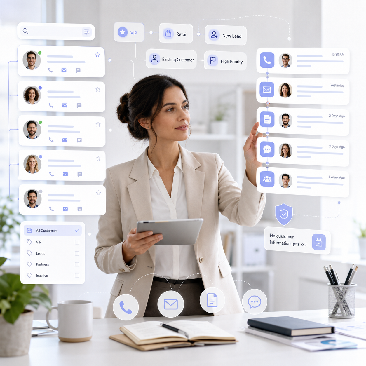 Veridizayn CRM - Müşteri Yönetimi (CRM)