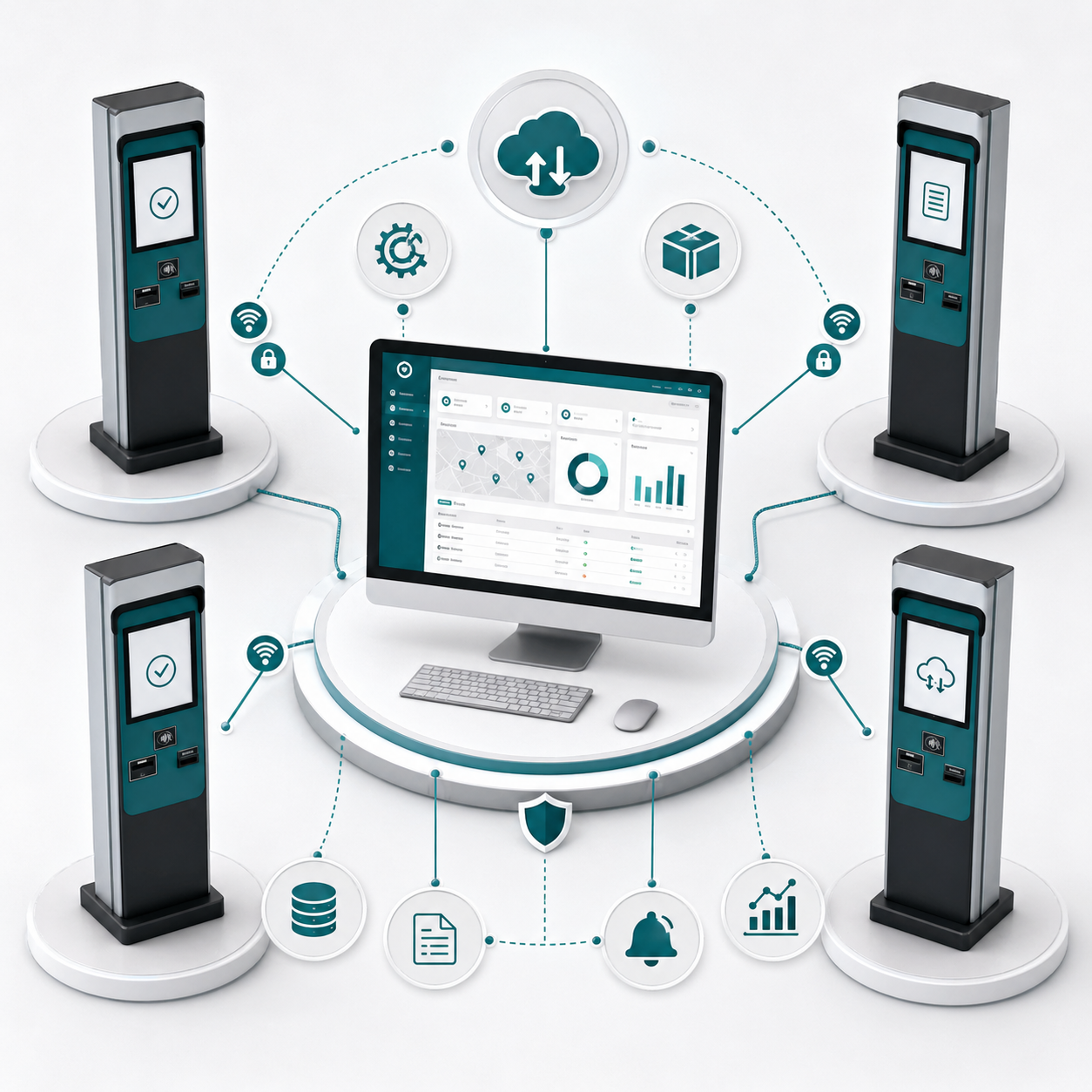 VPoint - Çoklu lokasyon ve çoklu cihaz desteği